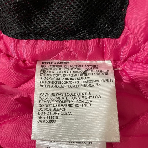 Arctic Blue Star Girls Ski Coat 5T - Picture 4 of 4